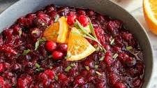 Cranberry Orange Sauce
