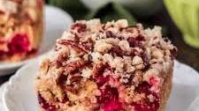 Cranberry Pecan Coffee Cake (gluten-free, dairy-free option)