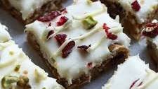 Cranberry Pistachio Bliss Bars