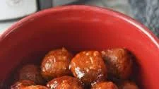 Cranberry Sauce Meatballs