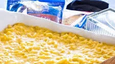 Creamy Corn Macaroni and Cheese Casserole
