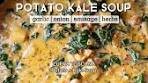Creamy Kale, Sausage + Potato Soup 🍲🥔a cozy + hearty ...