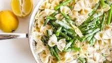 Creamy Lemon and Asparagus Pasta