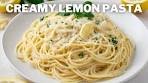 Creamy Lemon Pasta Recipe