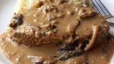 Creamy Mushroom Meatloaf