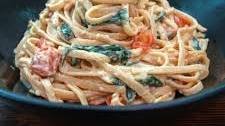 Creamy Tomato and Spinach Pasta