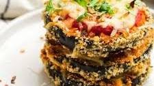 Crispy Eggplant Parmesan Bites