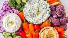 Crudite Platter (Veggie Tray with Dips)
