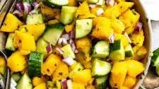 Cucumber Mango Salad