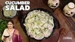 Cucumber Salad | Easy 5-Minute Salad Recipe | Quick & Low ...