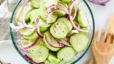 Cucumber Vinegar Salad