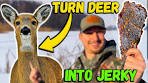 DEER JERKY! Venison Catch and Cook!