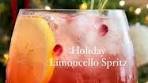 Delicious Holiday Limoncello Spritz Recipe