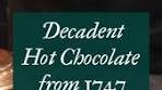 Delicious Spiced Hot Chocolate Recipe from 1747