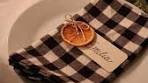 DIY dried orange place cards An easy and festive way to add ...