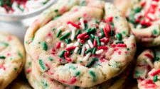 Drop Style Christmas Sugar Cookies