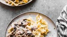 Easy Beef Stroganoff