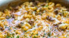 Easy Beefy Mac and Cheese