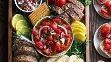 Easy Bruschetta Board