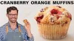 EASY Cranberry Orange Muffin Recipe
