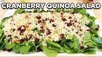 Easy Cranberry Quinoa Salad