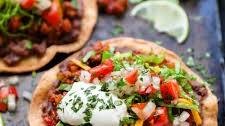 Easy Ground Beef Tostadas