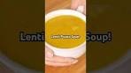 Easy Lentil Potato Soup!