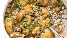 Easy Lentil Potato Soup Recipe