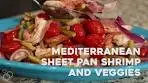 Easy Mediterranean Baked Shrimp and Vegetables