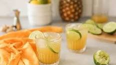 Easy Pineapple Ginger Beer Mocktail