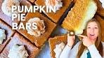 Easy Pumpkin Pie Bars Recipe | Simple Fall Dessert