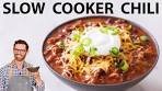 Easy Slow Cooker Chili Recipe