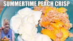 Easy Summertime PEACH CRISP