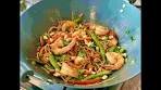 Easy Thai Peanut Shrimp Stir-Fry