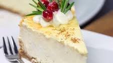 Eggnog Cheesecake