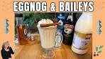 Eggnog Cocktail: with Baileys Irish Cream!