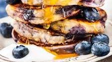 Fluffy Blueberry Pancakes Recipe