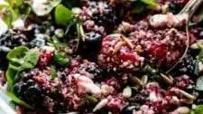 Fresh Berry Quinoa Salad