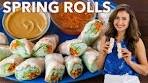 Fresh Spring Rolls Recipe with Best Dipping Sauce