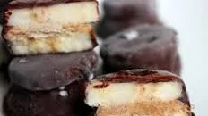 Frozen Almond Butter Banana Bites