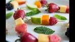 Fruit and Cheese Skewers