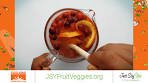 Fruit Infused Water Orange Cranberry Cooler