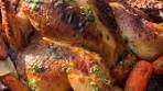 Garlic Butter & Herb Roast Chicken! For One Medium Chicken ...