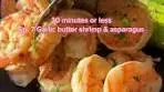 Garlic Butter Shrimp & Asparagus Recipe