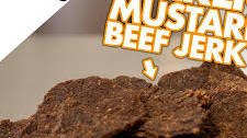 Garlic Mustard Beef Jerky