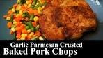 Garlic Parmesan Crusted Baked Pork Chops | PORK | What's ...