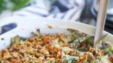 Garlic Parmesan Green Bean Casserole