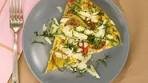 Get your fill of veggies by stuffing them into a cheesy frittata ...