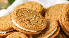 Gingerbread Sandwich Cookies
