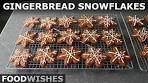 Gingerbread Snowflakes - No-Cutter Snowflake Christmas ...